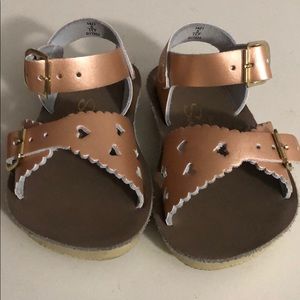 Saltwater Sandals Rose Gold